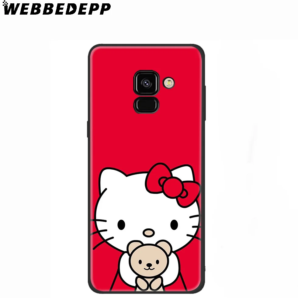 Милый мягкий чехол Hello Kitty для Samsung Galaxy A50s A40s A30s A20s A10s телефона ТПУ |