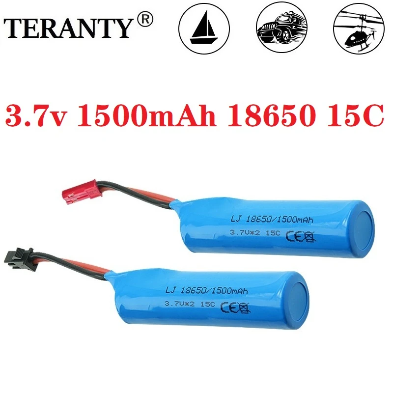 

Разъем JST/SM, 3,7 в, 1500 мАч, 18650 литий-ионный аккумулятор, дистанционное управление, вертолет, самолеты, автомобили, лодки, поезд, грузовики, писто...