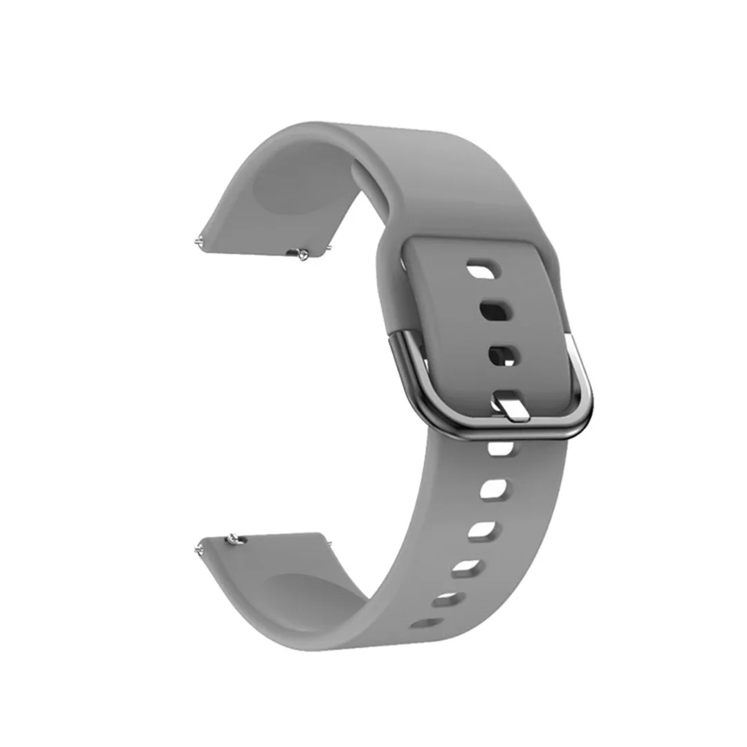 Силиконовый ремешок для часов samsung Galaxy Watch Active 20 мм Мягкие Спортивные умные браслеты сменный ремешок для часов