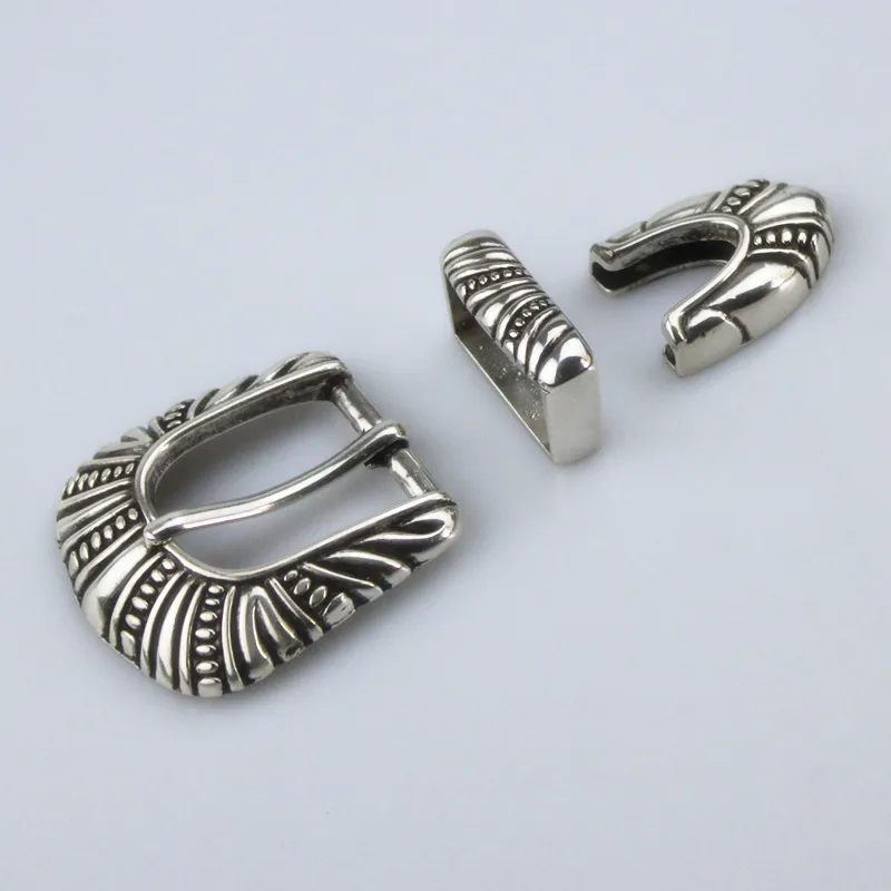 

Кожаная фурнитура, набор пряжек в американском западном стиле, Антикварная Серебряная отделка, 1 дюйм (25 мм)