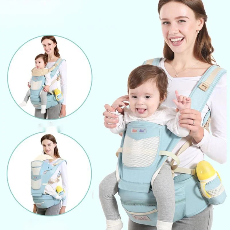 

Kangaroo Baby Bag Pouch Sling Hip Child Carrier Canguru Baby Front & Back Hoodie Baby Carrier Hipseat Pognae Backpack-carrying