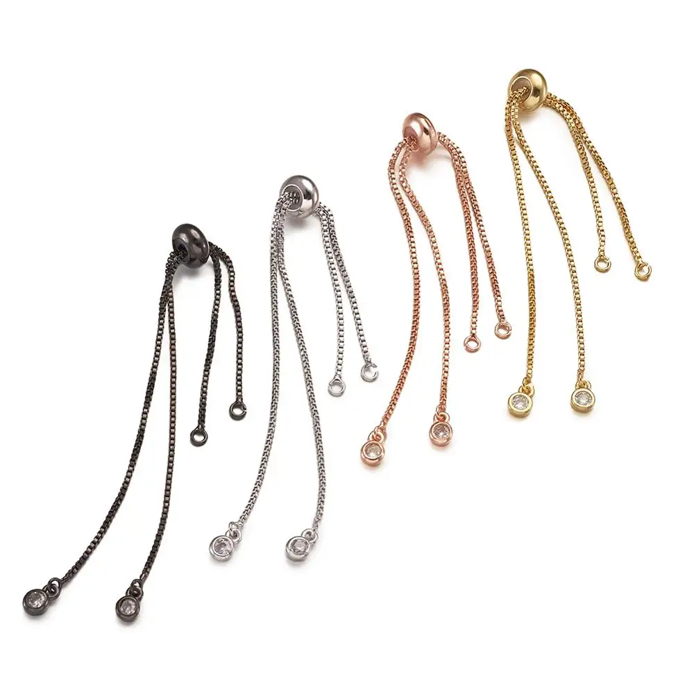 20pc Rack Plating Environmental Brass Chain Bracelet Makings Cadmium Free &amp Lead For Bracelets DIY Making | Украшения и