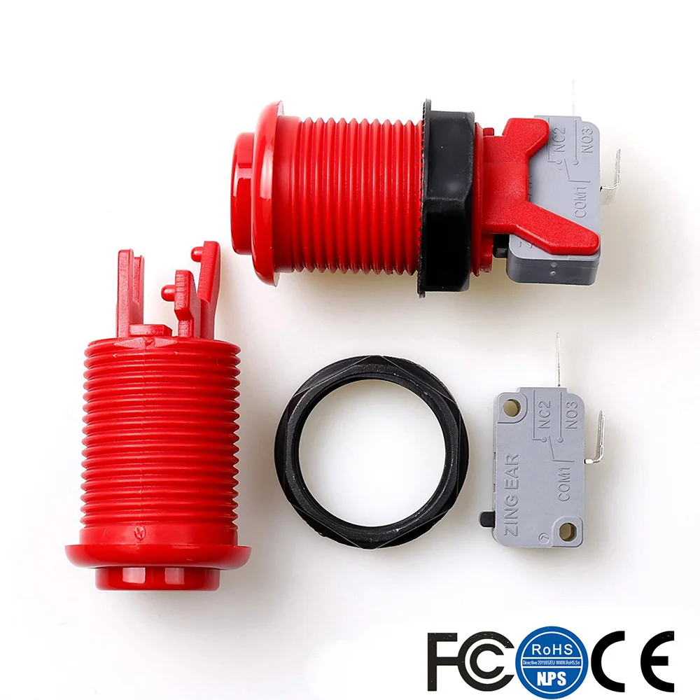 2 игрока Аркады DIY части комплект 5Pin 8 способ джойстик + 12 шт и 1 /2 кнопки плеера с