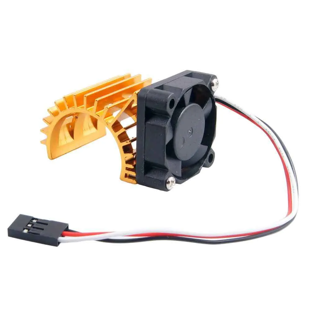 Радиатор двигателя RC Alum 380 390 DC 7 2 V Бесщеточный вентилятор для грузовика HSP