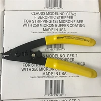 clauss cfs 2 fiberoptic stripper for stripping 125 micron fiber with 250%ce%bcm buffer coating fremont ohio 43430 made in usa