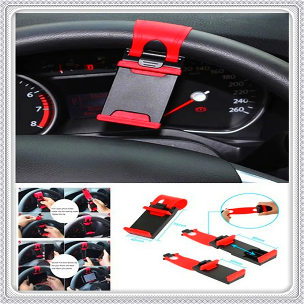 Автомобильный Кронштейн для мобильного мини телефона на рулевое колесо KIA RIO K3 K4 K5