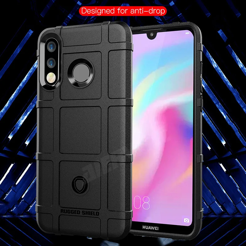 Защитный чехол для huawe P30 lite противоударный защитный резиновый бампер телефона