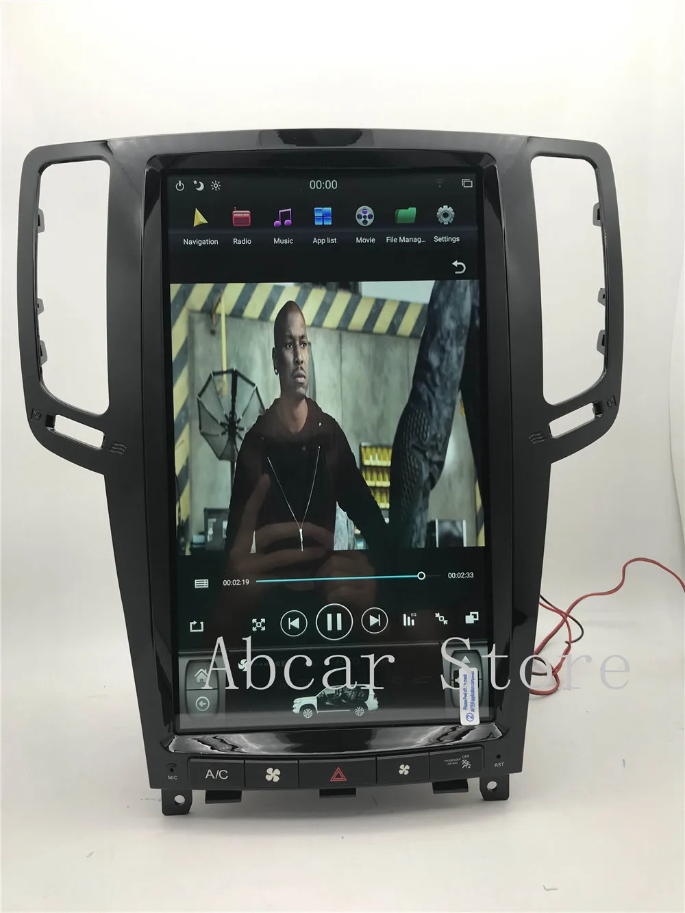 13,6 дюймов Tesla стиль Android 8,1 автомобильный dvd-плеер gps навигация для infiniti G25 G37 2007-2013 ips carplay HDMI радио 6 ядер
