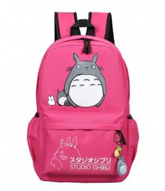 1 шт./лот Женский Повседневный нейлоновый рюкзак totoro в консервативном стиле