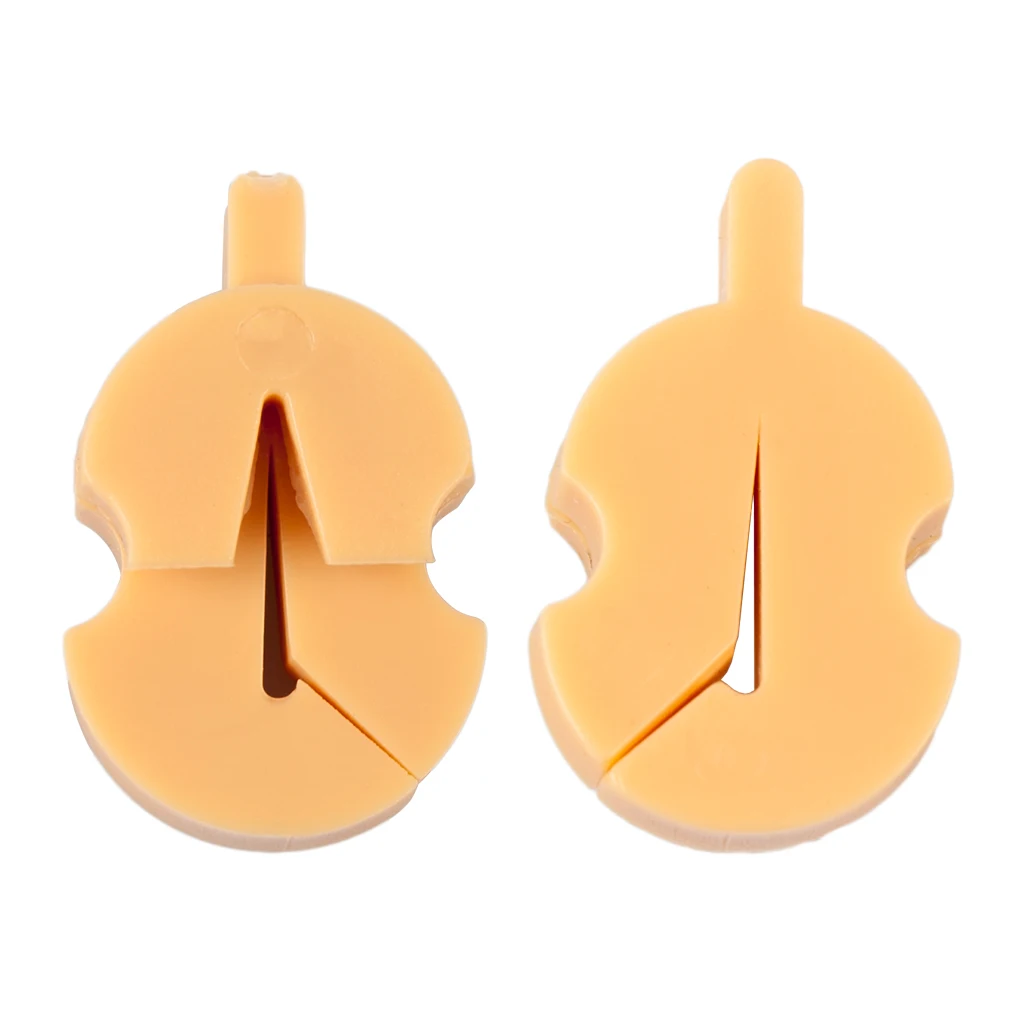 

10pcs Violin Rubber Mute Silencer for String Instrument Parts