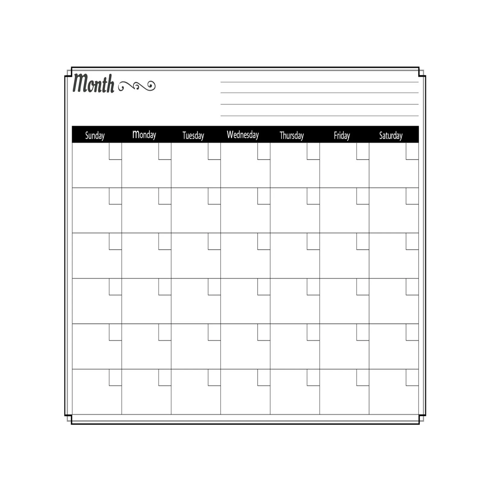 40# Наклейки На Стену White Board Magnetic Calendars For Refrigerator Family Notepad Daily Planner Home Decoration Accessories |
