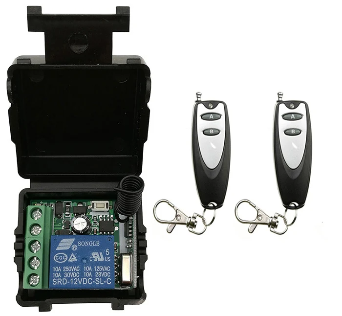 Универсальный беспроводной пульт дистанционного управления DC 1DC12V 1CH 10A релейный
