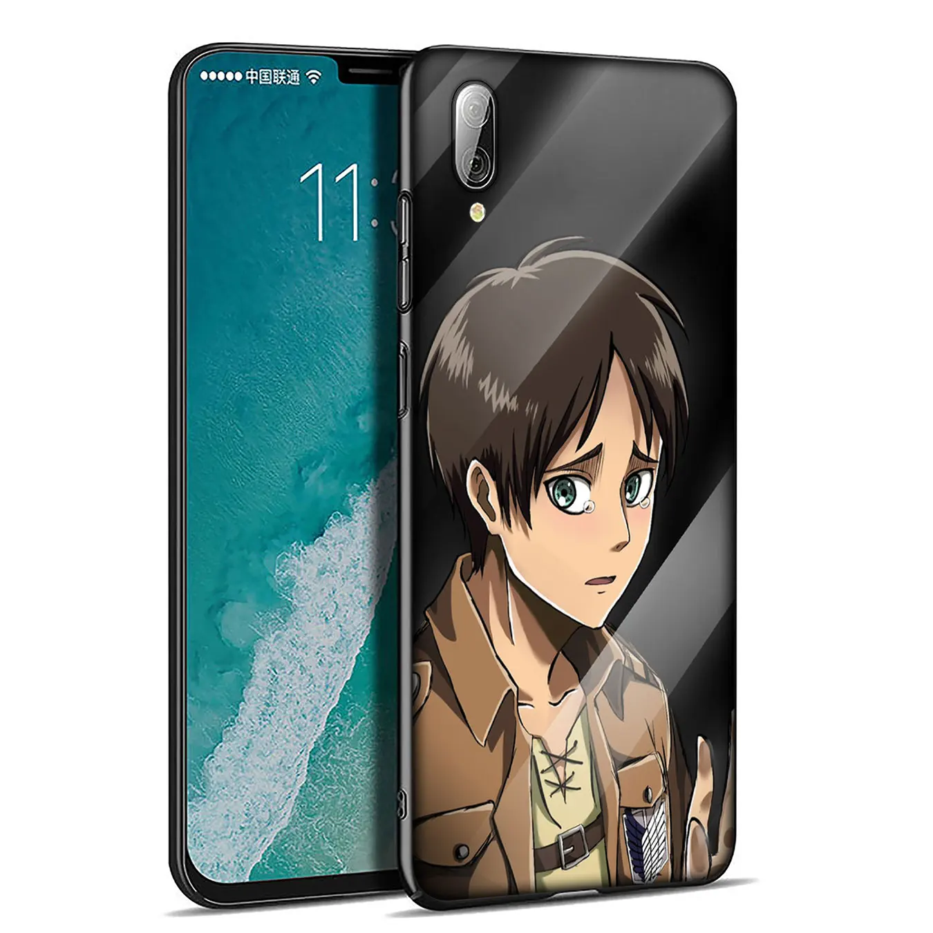Attack on Titan Anime Eren Jaeger Soft Silicone Phone Case for Xiaomi Redmi Note 8 8T 8A 7 7A 6 6A 5 5A K30 K20 Pro GO S2 |