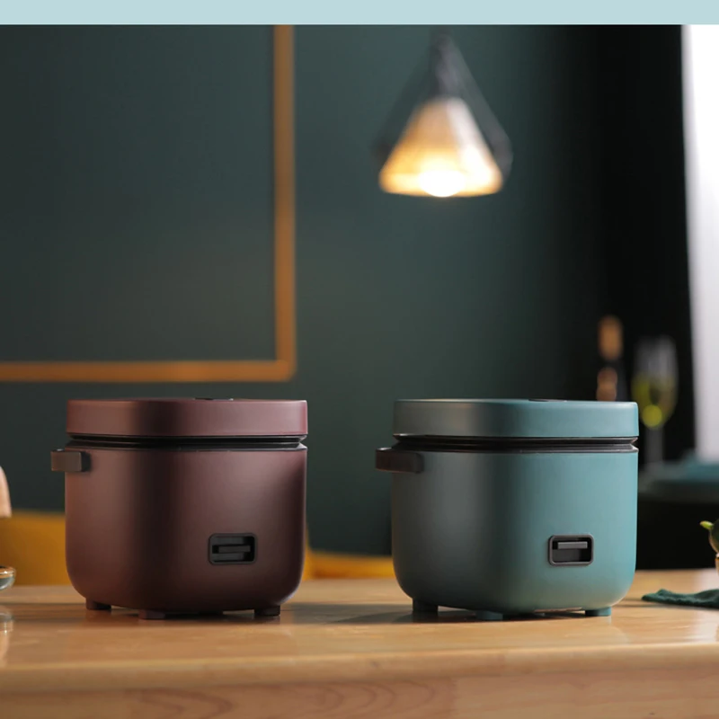 ha life 220v mini rice cooker small 1 2 person 1 2l rice fast cooker non stick kitchen small household appliances with handle free global shipping