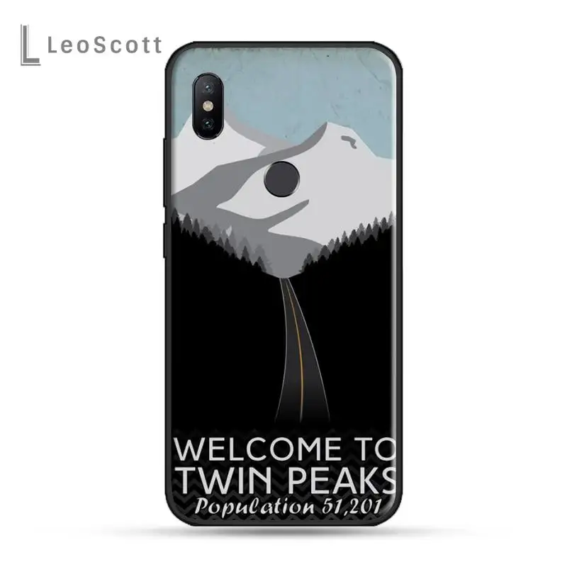 

Welcome To Twin Peaks Phone Case For Xiaomi Redmi 7 8 9t a3 9se k20 mi8 max3 lite 9 note 9s 10 pro high quality cover