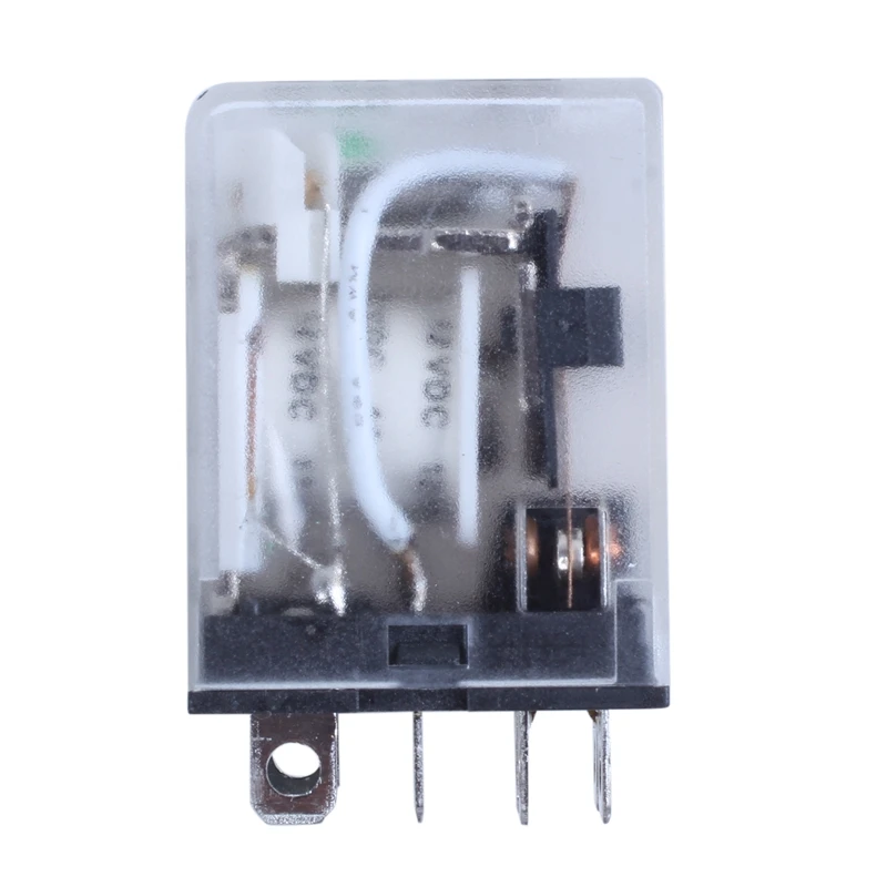 JQX-13F LY2 DC 12V Coil 8-Pin DPDT Green LED Electronetic Relay | Обустройство дома