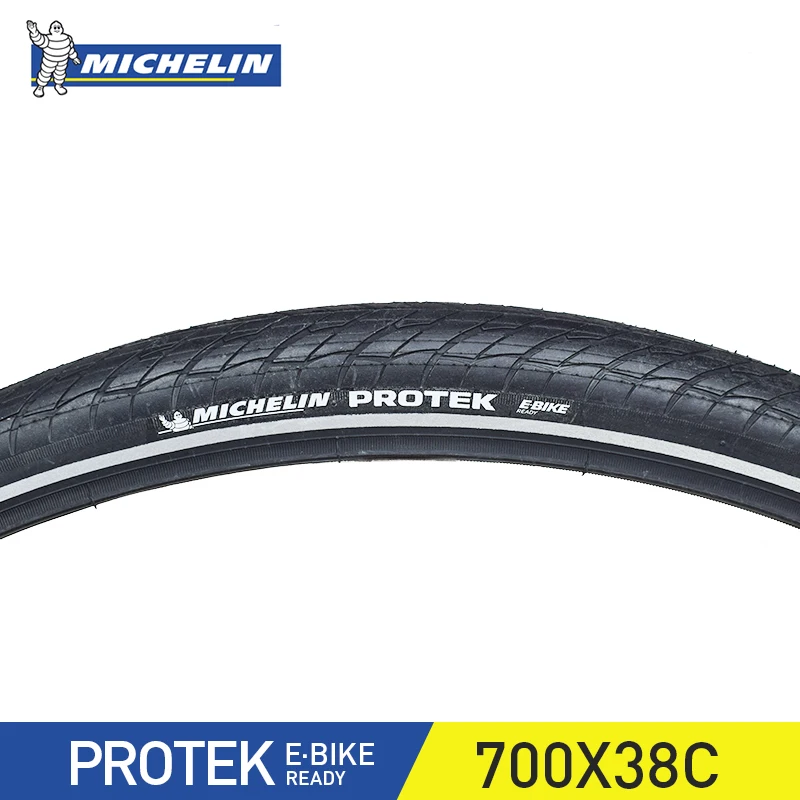 Шина дорожного велосипеда Michelin Protek Cross 700 * 28C/35C/38C 26*1 6 двухсторонняя отражающая 700C