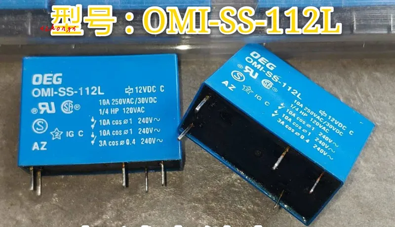 

Реле Omi-ss-112l omih-sh-112l 12 В постоянного тока
