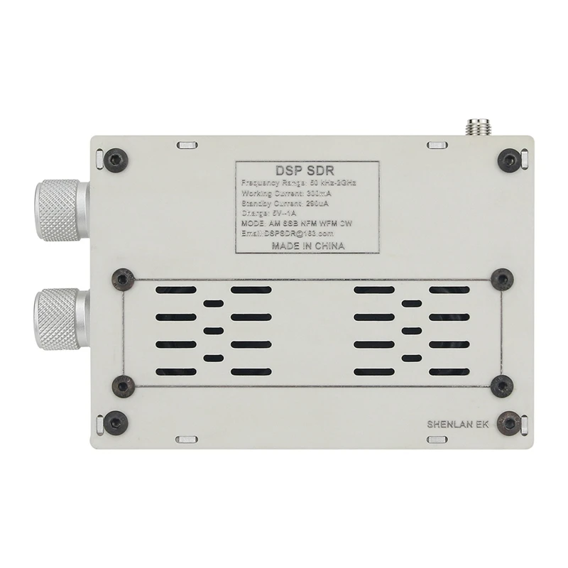 1.10C 50KHz - 2GHZ Malachite Malahit SDR Radio DSP Receiver AM/SSB/NFM/WFM+Speaker+Battery+Case+Expansion Board | Электроника