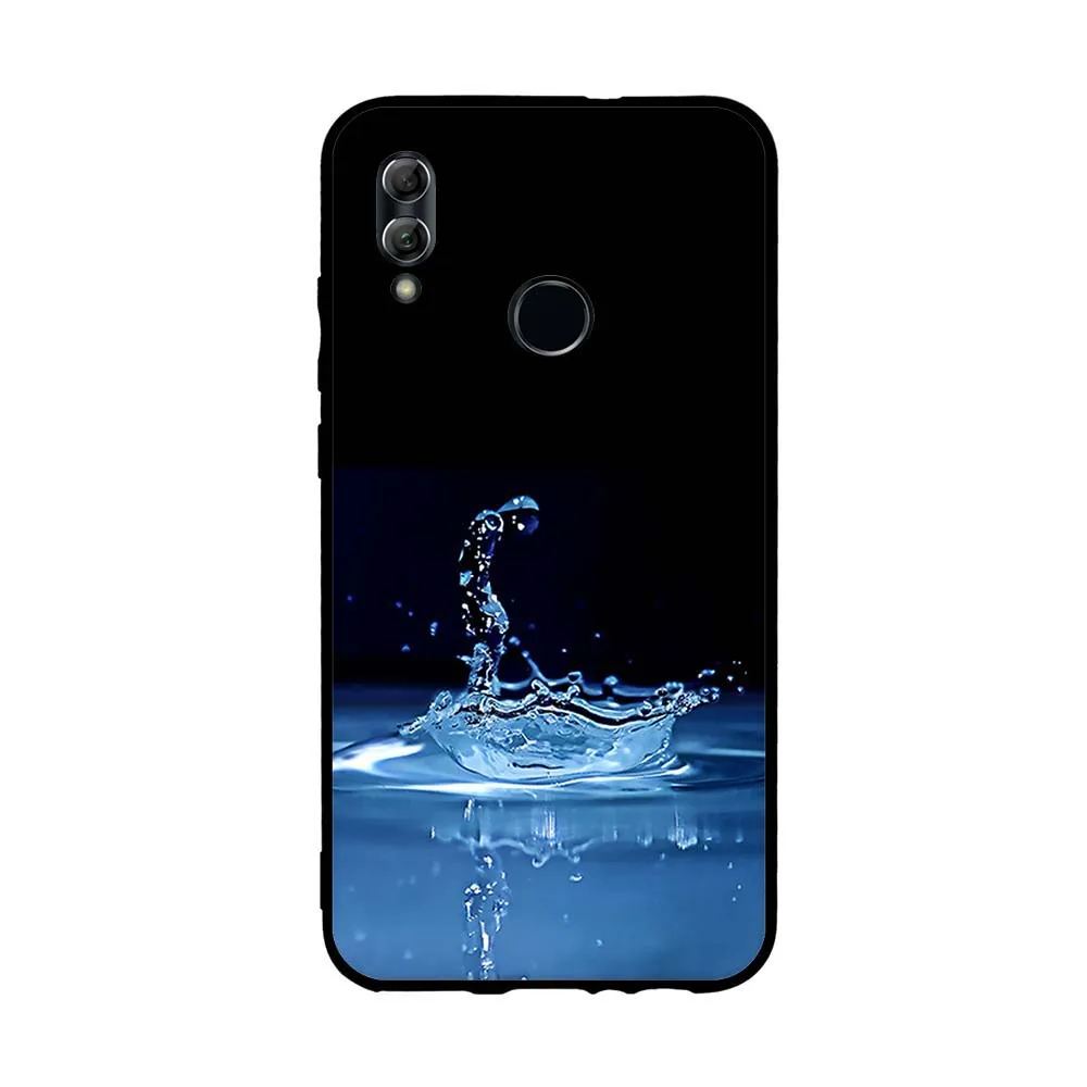 

For Huawei Honor 10 Lite Case Flower Animal Cover Silicone Case For Huawei P Smart 2019 Bumper Shockproof Phone Case Bumper Etui