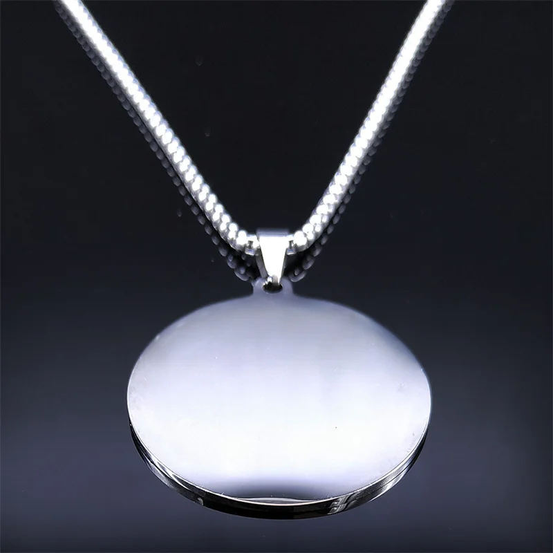 Волшебный Талисман из нержавеющей стали ожерелье с колесом удачи (Agla-INRI) защита