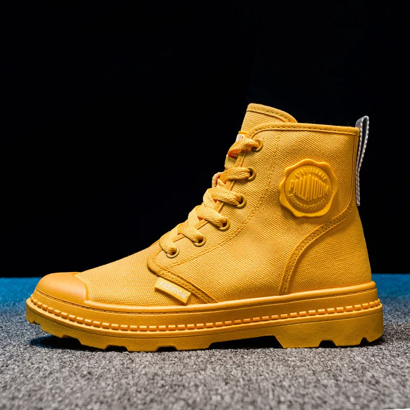 2019 г. новые зимние парусиновые Ботинки женские военные ботинки специальные