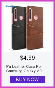 Leather Book Case For Samsung Galaxy A7 A750 Flip Business Phone Case For Samsung Galaxy A9 Soft Silicone Back Cover