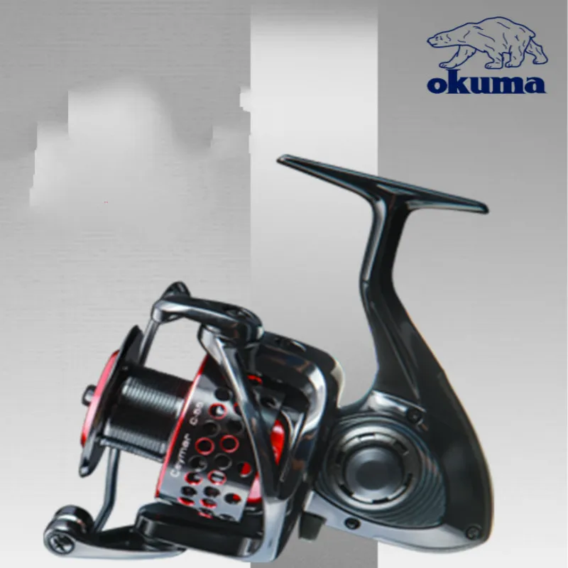 Okuma Fishing Spinning Reel Saltwater 10000s Fishing Reel Carp Fishing Reels 5.0:1 7+1 BB Rock Fishing Reel Spinning Reels Wheel enlarge