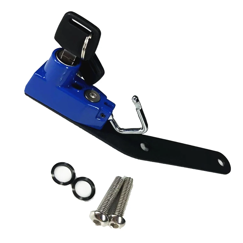 Замок для мотоциклетного шлема с ключами 6 цветов алюминиевый сплав подходит SUZUKI