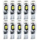 СВЕТОДИОДНЫЕ Лампы Canbus T10 W5W, 10 шт., 5SMD 2835, светодиодные лампы для чтения, внутреннее освещение для Ford Focus 2 3 Fiesta Mondeo MK4 MK2 MK3 Fusion