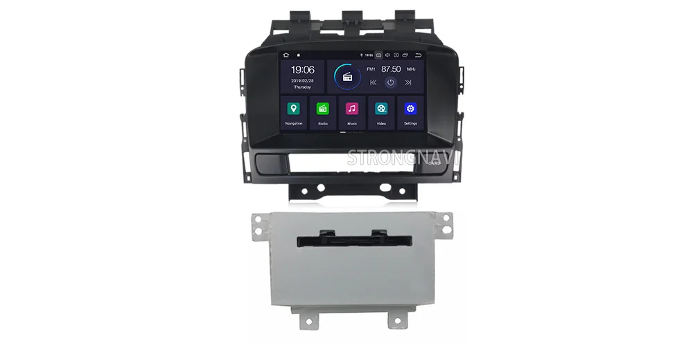7 дюймов 4G 64G Android 9,0 автомобильный dvd-плеер для OPEL ASTRA J 2010 2011 2012 Автомобильный мультимедийный радио плеер с wifi BT gps