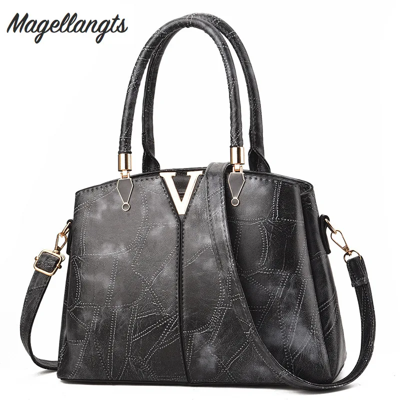 Новые европейские и американские модные сумки вместительные женские