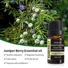 Эфирное масло Juniper Berry, 1 шт., 10 мл, освежающее эфирное масло для диффузора, конфорки, расслабляющий увлажнитель воздуха для снятия стресса