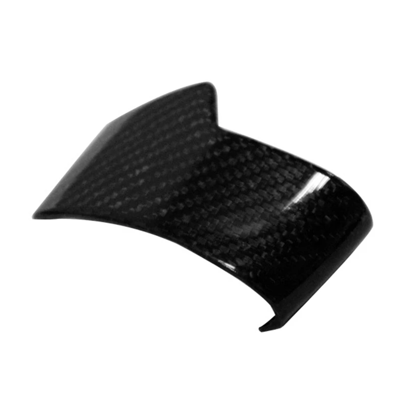 

Gear Shift Knob Cover Carbon Fiber Car Sticker Moulding Trim Left Hand Drive Only for Touareg 2019