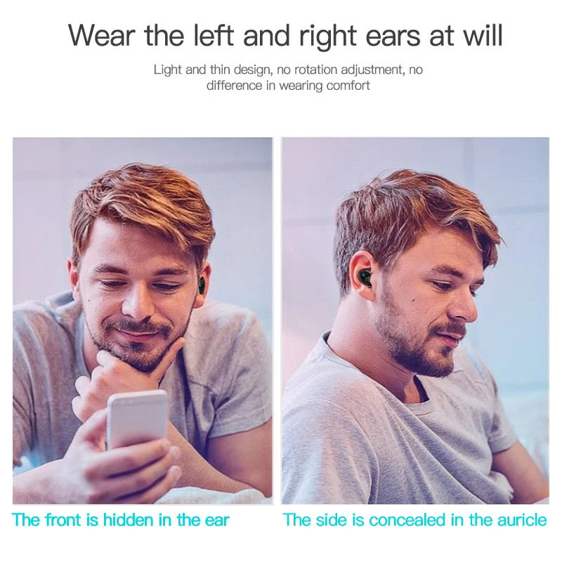Для Galaxy buds беспроводные наушники Bluetooth наушники в ухо мини Handsfree невидимые вкладыши с микрофоном для samsung buds huawei
