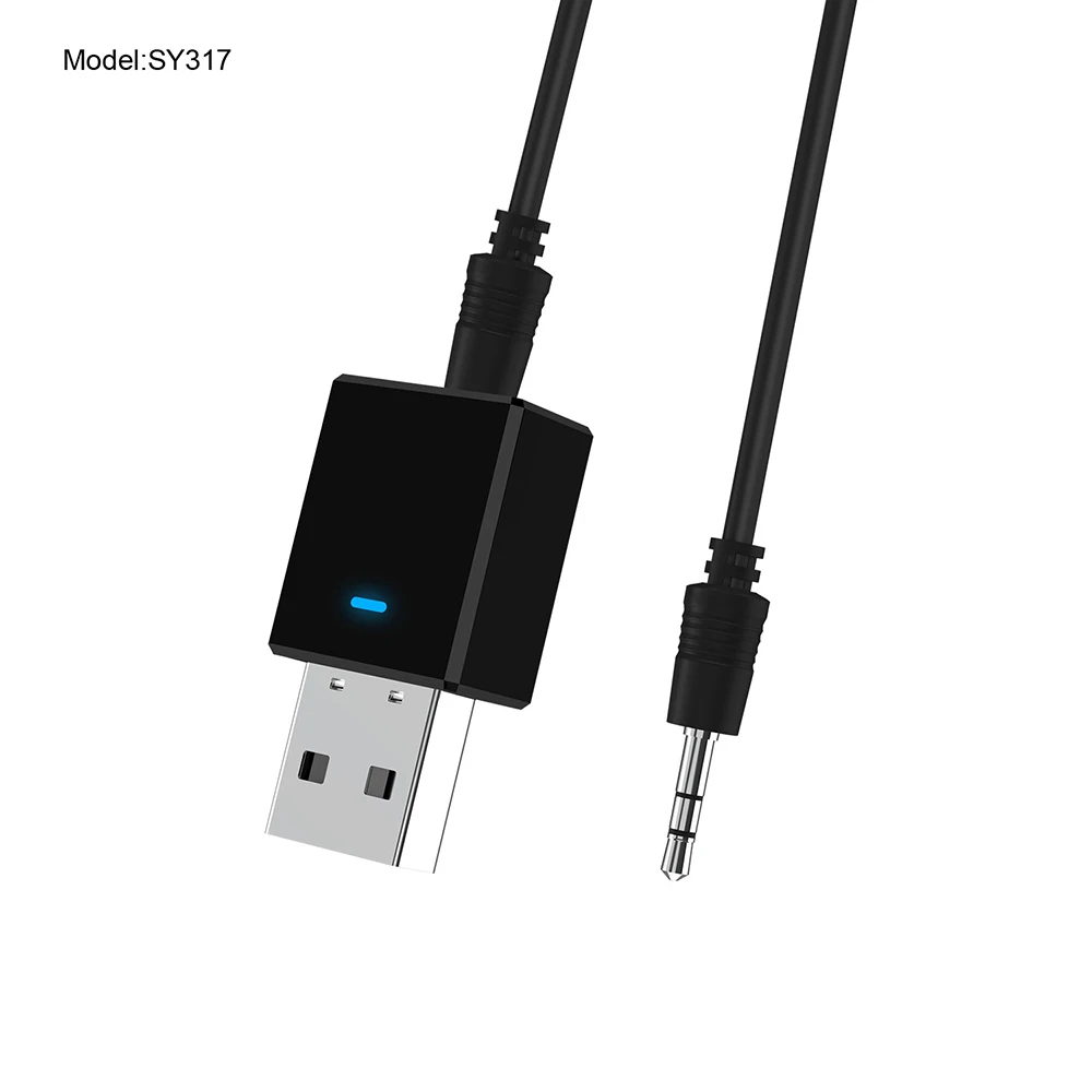 2-в-1 Bluetooth 5 0 аудио приемник wifi передатчик стерео AUX RCA USB 3 мм разъем для ТВ ПК