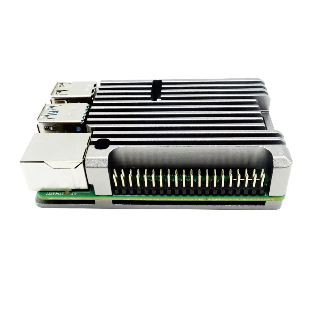 Чехол из алюминиевого сплава с ЧПУ для Raspberry Pi 4 Model B металлический корпус