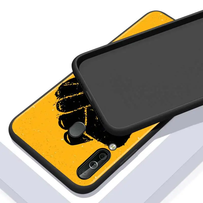 

Never Give Up for Huawei P10 P20 Pro P30 P40 Y5 Y6 Y7 Y9 2019 Nova 7i 5T 5i 5 4e 4 3i 3e 3 Bright Black Phone Case