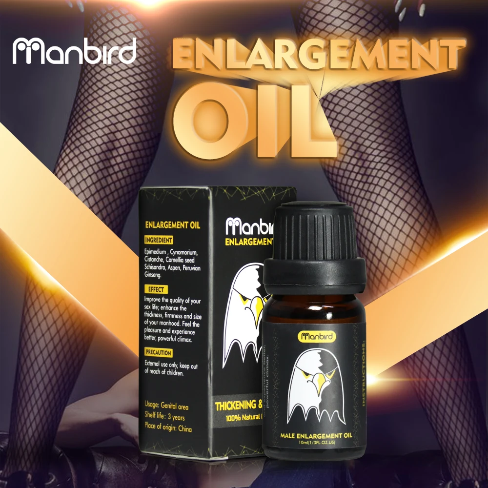 Масло для увеличения пениса Manbird утолщенное масло полового члена уход за