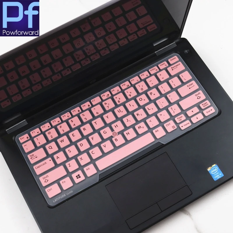 Силиконовая для ноутбука чехол клавиатуры DELL LATITUDE 5000 5401 7400 7000 2020 3400 5400 5411 14 дюймов
