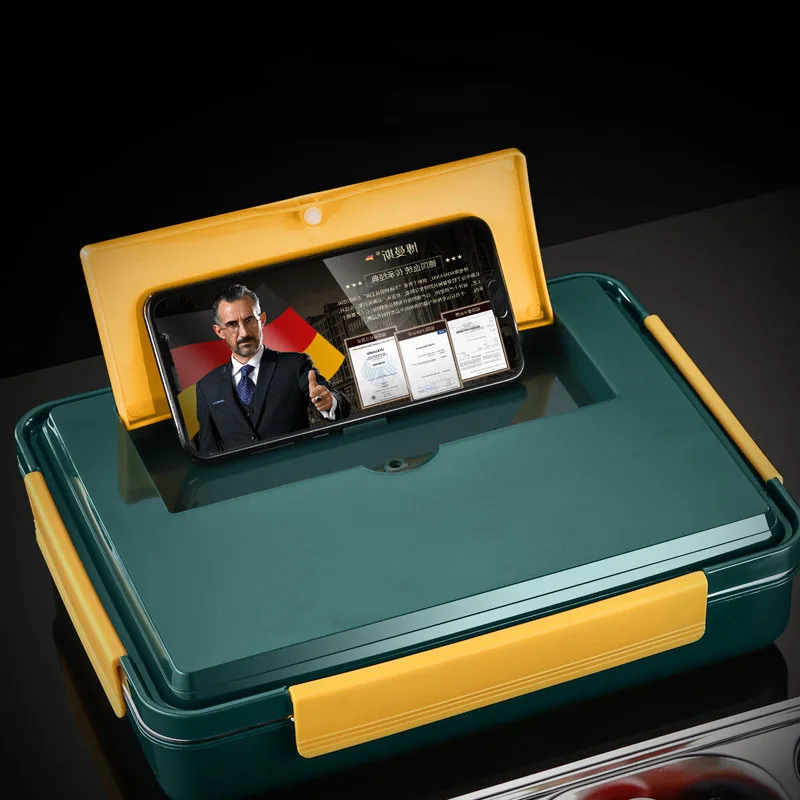 Bento Box 304 ланч-бокс из нержавеющей стали для детей офисный работник изолированный