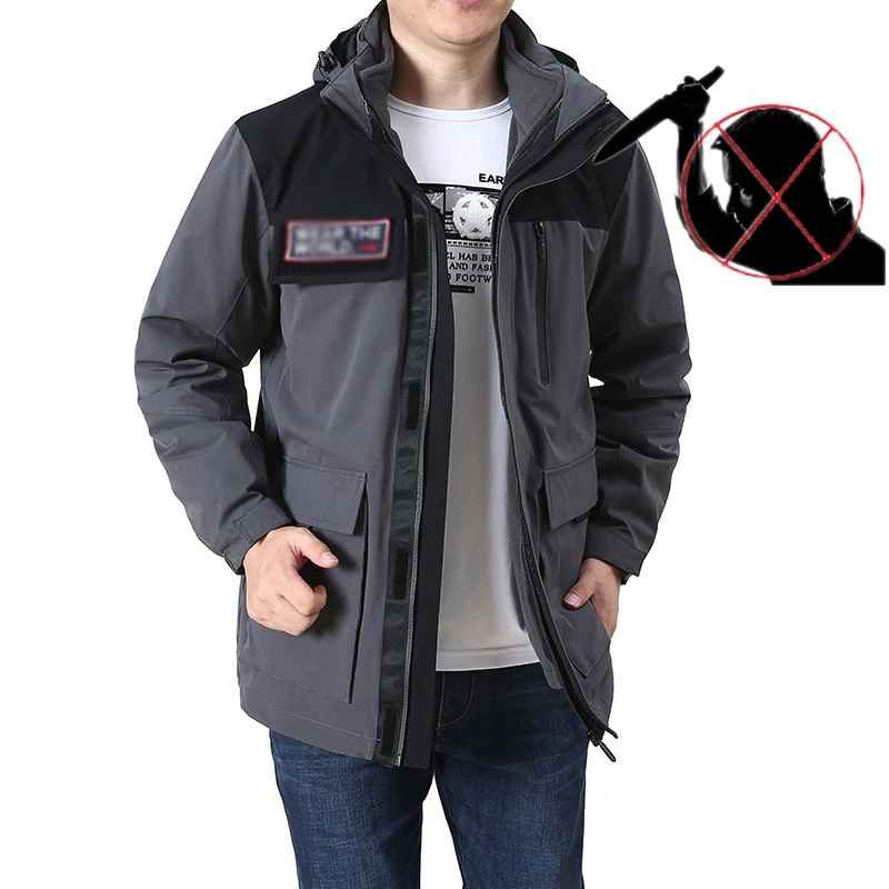 

Anti Cutting Stab Proof Clothing Self Defense Jacket Whole Body Protection Civil Use Knife Resistant Special Force Tactical Coat