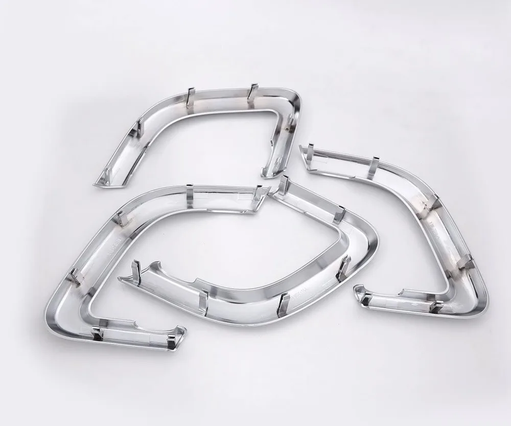 ABS хромированные автомобильные внутренние дверные ручки S образной формы