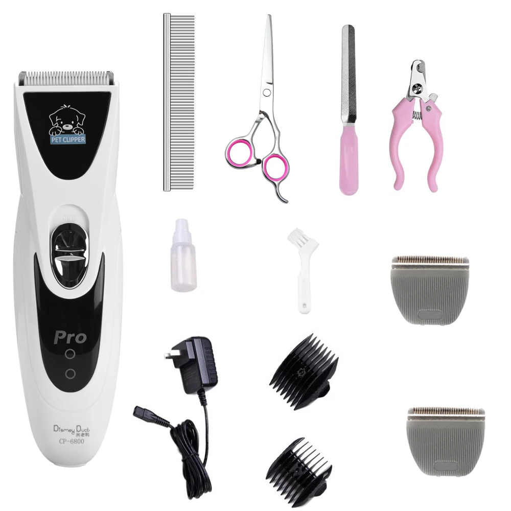 CP6800/MY - 90 мощный электрический триммер для питомцев аккумуляторная острая