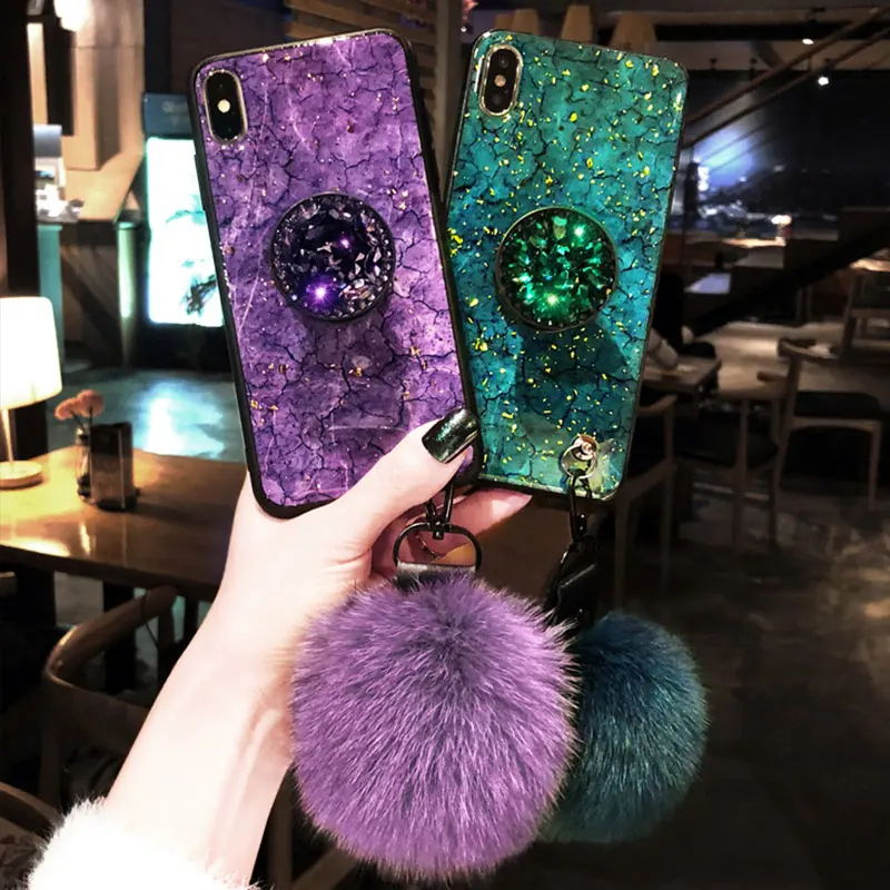 

Luxury Marble Glitter Case for Xiaomi POCO X3 NFC M3 F2 Pro X2 Xiaomi Mi 11T 9T Pro Mi9 Lite Redmi 9A 9C 8A 9T Cover Holder Gift
