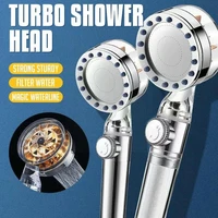 bathroom accessories shower nozzle bathroom water saving turbine shower set high pressure adjustment comfortable bathing