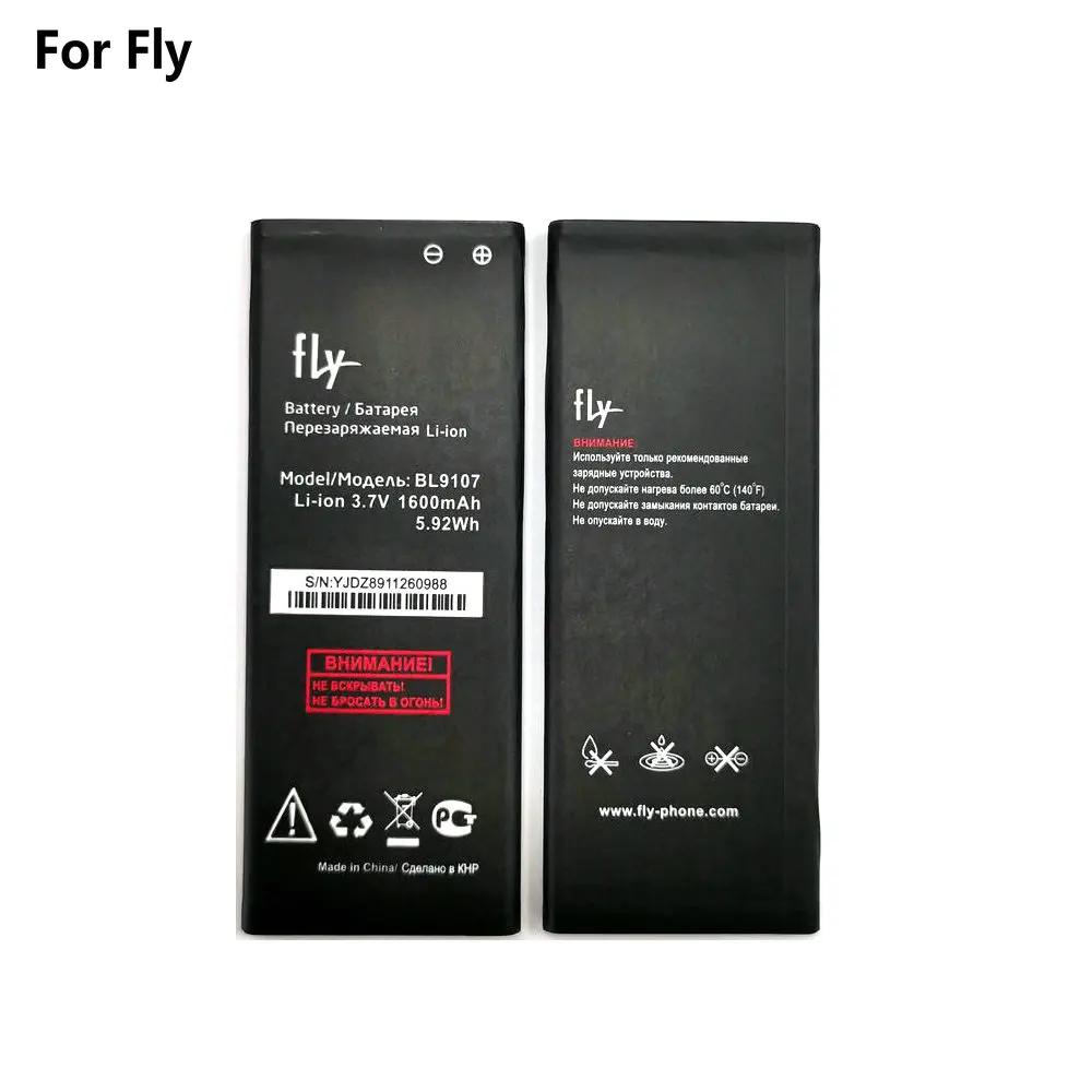

Аккумулятор BL9107 1600 мА · ч для FLY 5S, BL9107 мобильный телефон