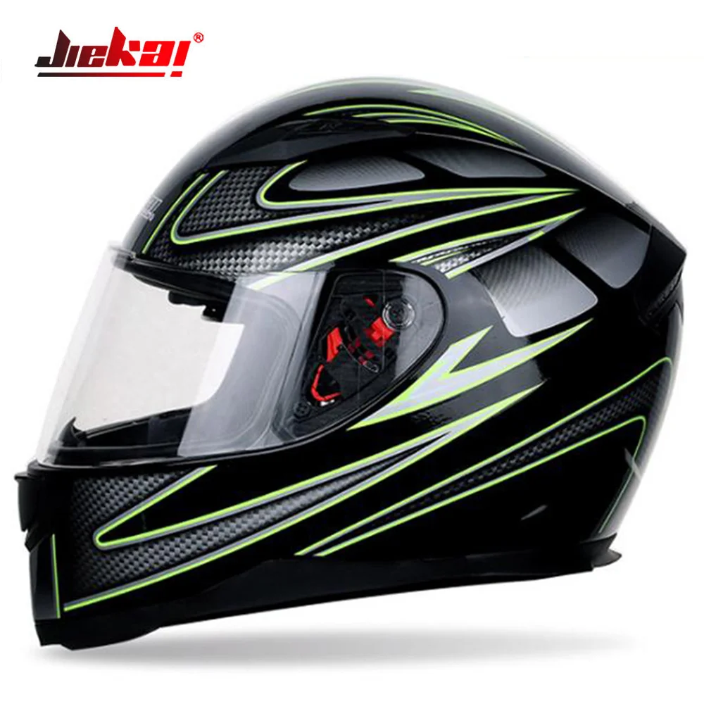 

Мотоцикл JIEKAI шлем для мопеда и мотокросса Moto шлем защитный шлем скутер для верховой езды полный уход за кожей лица шлемы мотоцикл Capacete