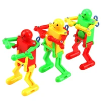 windup robot dancer multicolor spring dancing walking robot toy twisted ass dancing on the chain clockwork toy dancing robot