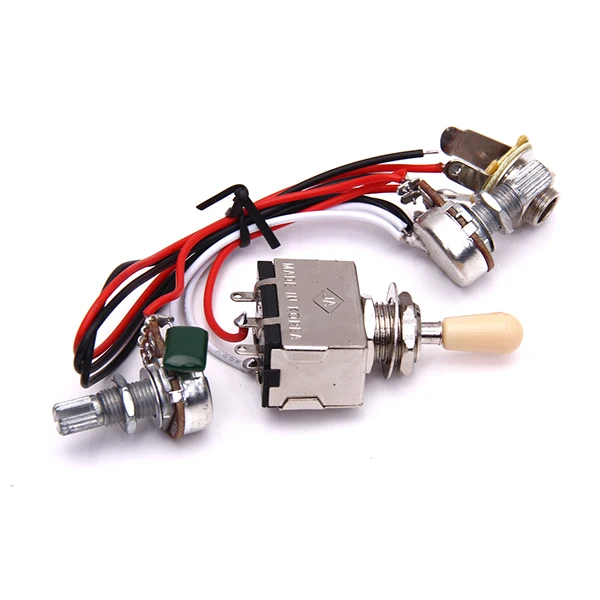 

Селекторный переключатель для гитарной цепи 3WBT / 1V / 1T / 1J 2 500K